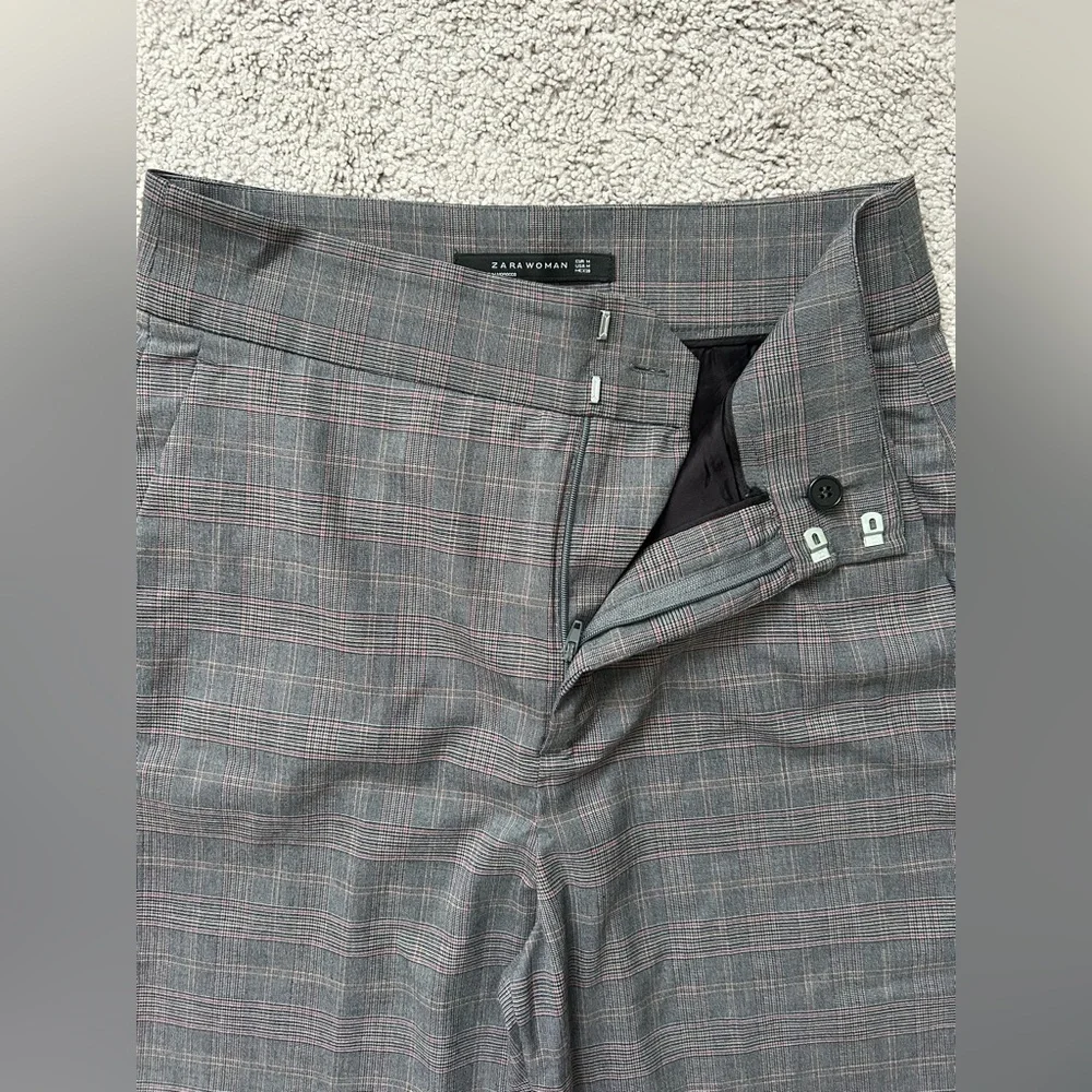 Zara Plaid Pants - Picture 2 of 5